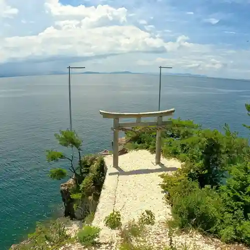 竹生島神社（都久夫須麻神社）の鳥居