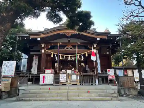 鳩森八幡神社の本殿・本堂