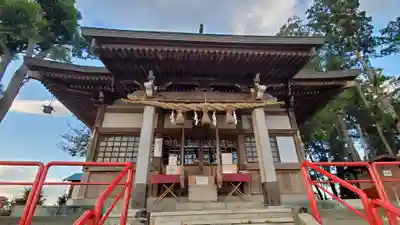 勝呂神社の本殿・本堂