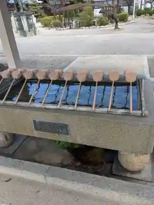 結城神社の手水舎