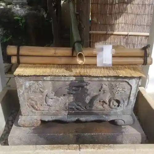 皆中稲荷神社の手水舎