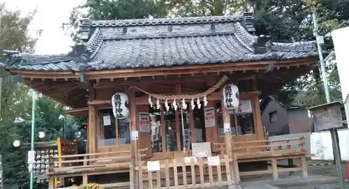 川越熊野神社の本殿