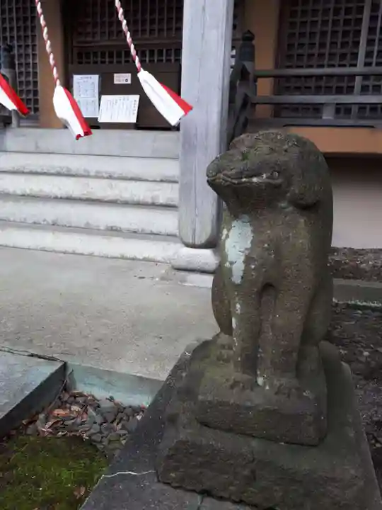 旅立稲荷神社の狛犬