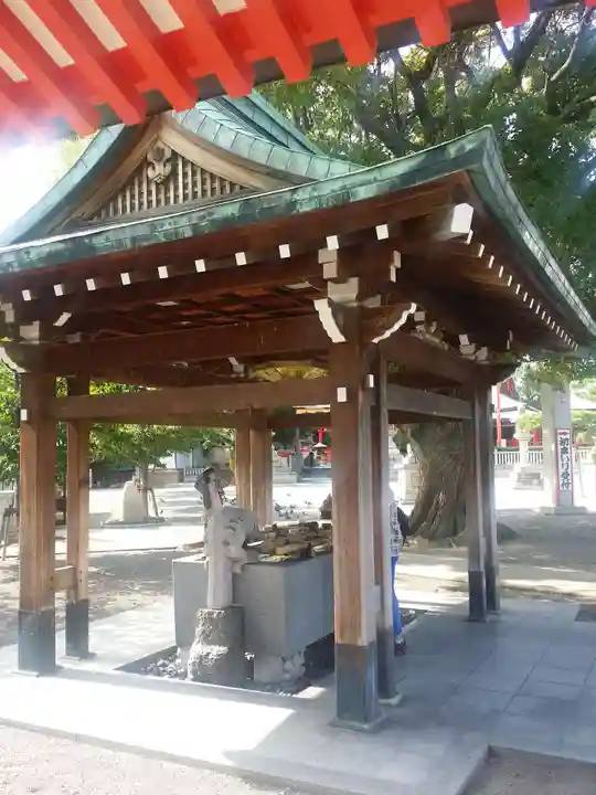 成田山大阪別院 明王院の手水舎