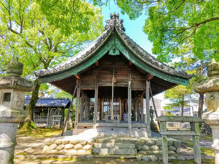 神明社(曽本神明社)の本殿・本堂
