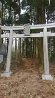 加久藤城竃門神社の鳥居
