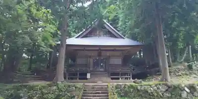 戸隠神社火之御子社の本殿・本堂