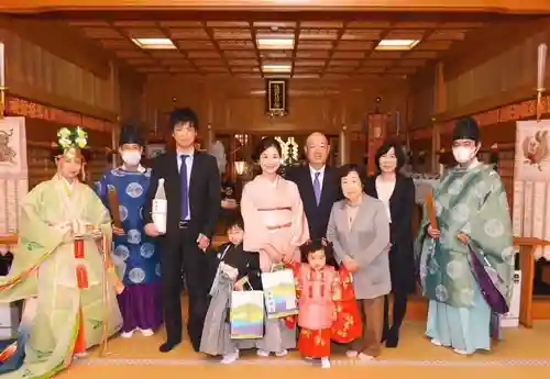 東海市熊野神社の七五三参