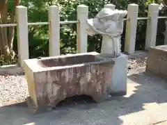 神明社の手水