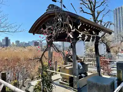 寛永寺不忍池弁天堂の手水舎
