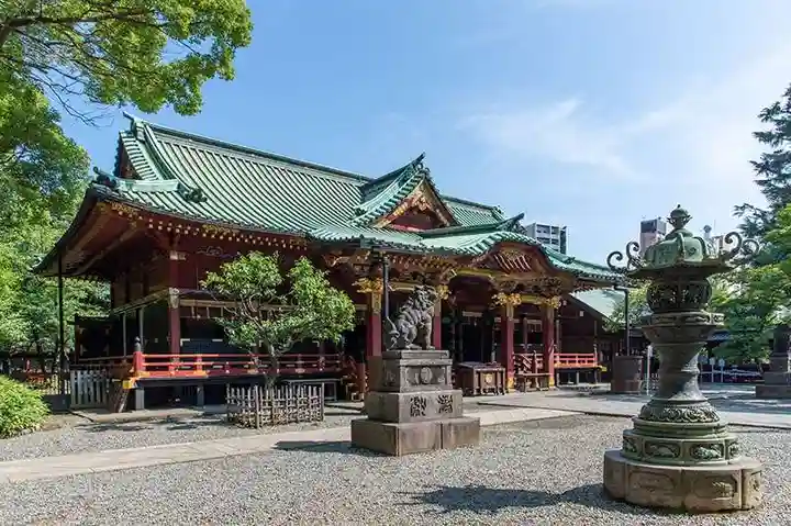 根津神社の本殿・本堂