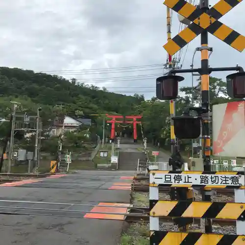 虻田神社の周辺