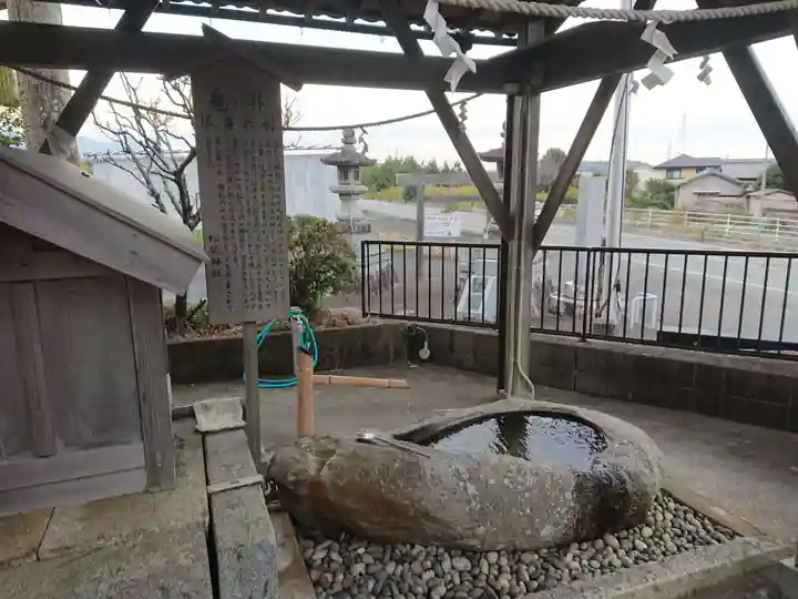 松尾神社の手水舎