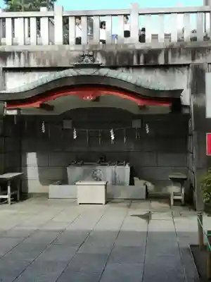 稲毛浅間神社の手水舎