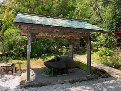 竹林寺の手水舎