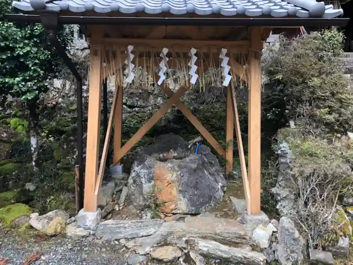 清瀧宮(西笠取清瀧宮)の手水舎