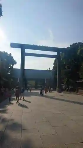 靖國神社の鳥居