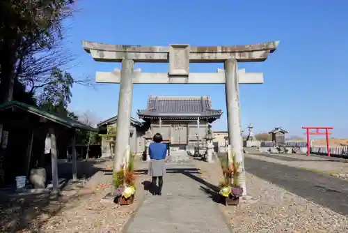 八幡神社の鳥居