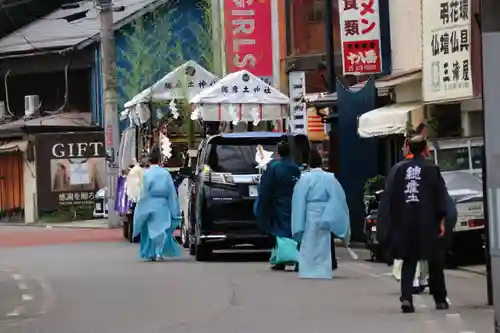 阿邪訶根神社のお祭り