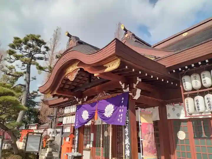 阿部野神社の本殿・本堂