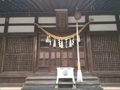 千郷神社の本殿・本堂