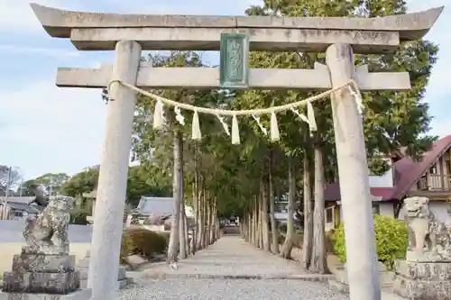 山崎神社の鳥居