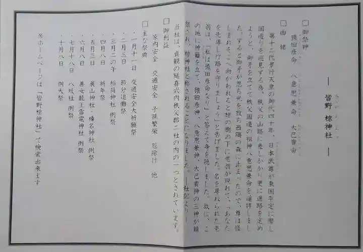 皆野椋神社(埼玉県)