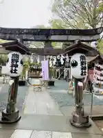 川越熊野神社の鳥居