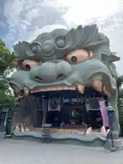 難波八阪神社の狛犬