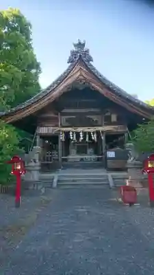 白山神社(木曽川町黒田)の本殿・本堂