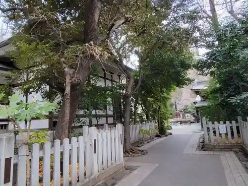 鳥越神社の周辺
