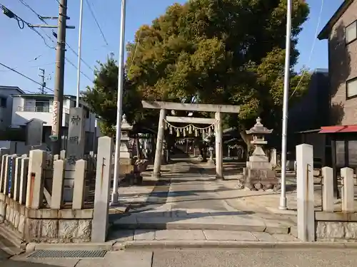 神明社（堀越神明社）の鳥居