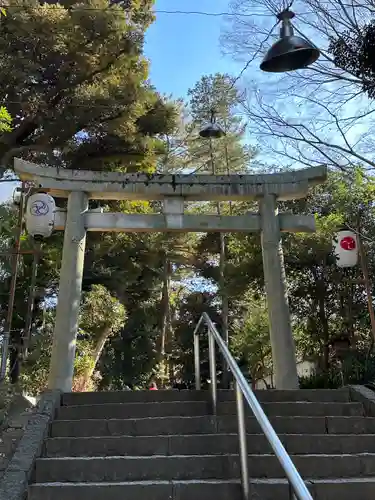 代々木八幡宮の鳥居