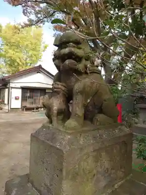 蘇我比咩神社の狛犬
