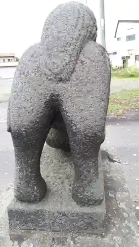 京極八幡神社の狛犬