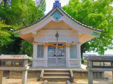 削栗神社(千秋町勝栗)の本殿・本堂