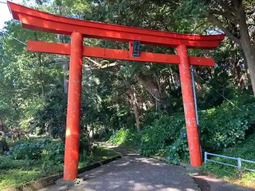 諸口神社の鳥居