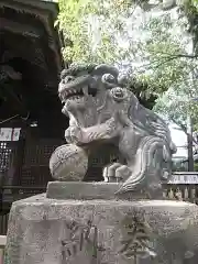 阿邪訶根神社の狛犬