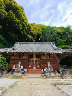 伊知多神社の本殿・本堂