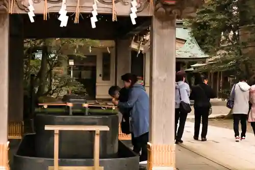 白山比咩神社の手水舎