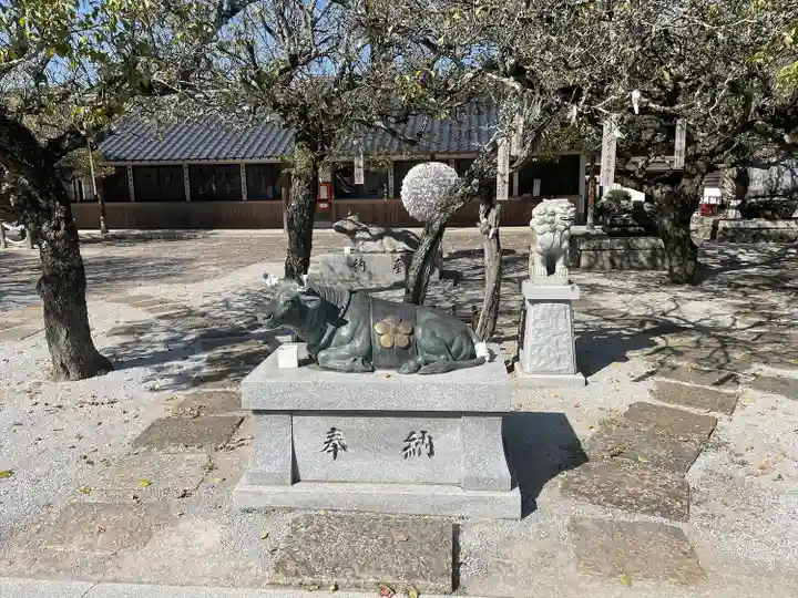 綱敷天満宮の狛犬