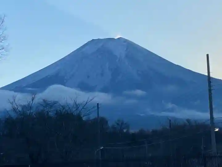 淺間神社(忍野八海)の景色