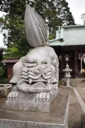 新田神社の狛犬