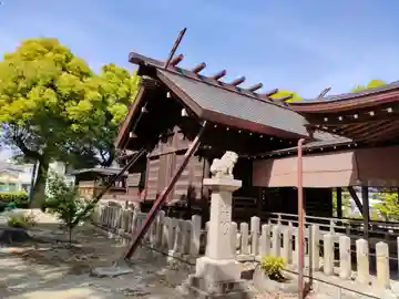 長良八劔社の本殿・本堂