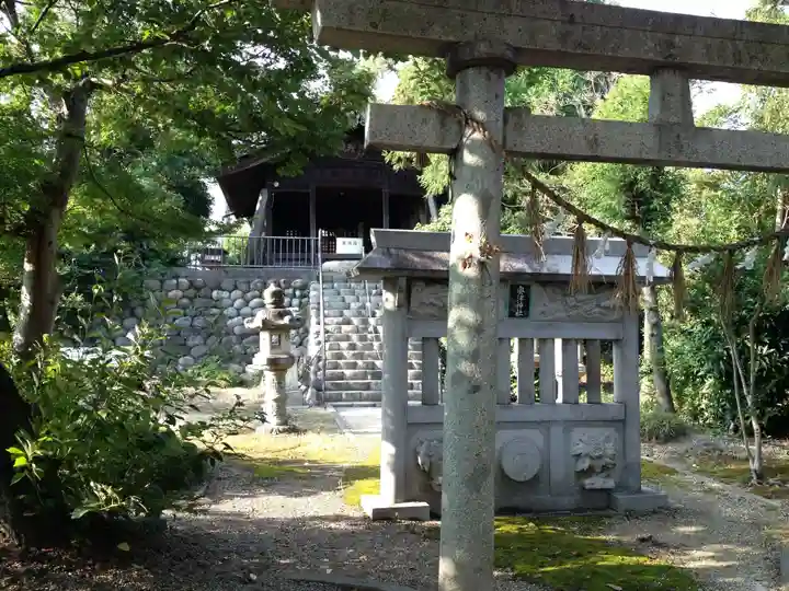奥津神社の鳥居