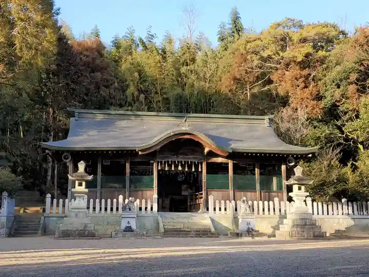 上之庄神社の本殿・本堂
