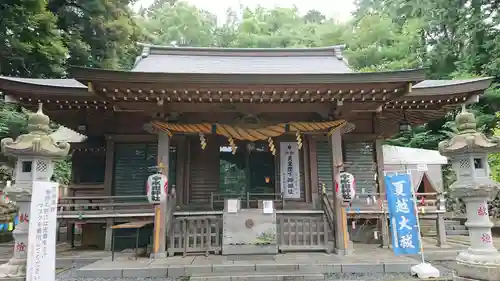 中氷川神社の本殿・本堂