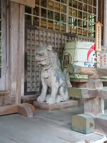 出石神社の狛犬