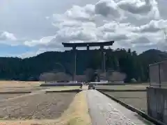 大斎原（熊野本宮大社旧社地）の鳥居