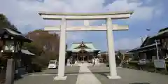 龍口明神社の鳥居